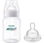 Imagem de Mamadeira Anti-colic Transparente 260ml + Bico Nº4 - Avent