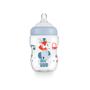 Imagem de Mamadeira First Moments Marshmallow Azul 270ml +2 meses Fisher Price - BB1029