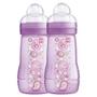 Imagem de Mamadeira Mam Fashion Bottle 270ml Lílas (Embalagem Dupla) - 4848