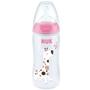 Imagem de Mamadeira Nuk First Choice 300Ml Controle Temperatura Rosa