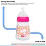 Imagem de Mamadeira Para Bebê 180mL Tamanho 1 de 0 à 6 Meses Design Lillo