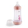 Imagem de Mamadeira Perfect Rosa 240ml Fluxo Médio (+2M) - Chicco