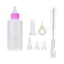 Imagem de Mamadeira Pet Cao Gato Filhote 60ml Kit 4 Unidades Cor Sortida Cachorro Animal de Estimaçao Amamentaçao Higienico Seguro
