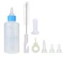 Imagem de Mamadeira Pet Cao Gato Filhote 60ml Kit 4 Unidades Cor Sortida Cachorro Animal de Estimaçao Amamentaçao Higienico Seguro
