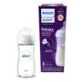 Imagem de Mamadeira Pétala 260 ML Transparente Anti-Cólica - Philips Avent