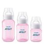 Imagem de Mamadeira Philips Avent Anti Colica 125 + 260 + 330ML Rosa