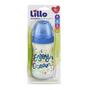 Imagem de Mamadeira Super Evolution com Bico de Silicone Divertida +6 meses Azul Rosa 300 ML Lilo