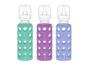 Imagem de Mamadeiras de Vidro Lifefactory com Silicone - 9 Oz (Pacote com 3)