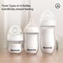 Imagem de Mamadeiras de vidro NUMVIM Gentle Slow Flow 90ml+150ml, 3 pacotes