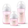 Imagem de Mamadeiras Pétala 3.0 Rosa Triplo Pack 125/260/330ml - Avent