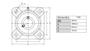 Imagem de Mancal f206 com rolamento uc206
