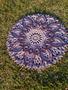 Imagem de Mandala Camadas Cores Alto Relevo Floral Decoração 3d 44 cm