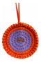 Imagem de Mandala Decorativa Artesanal Parede Sala Quarto Luxo Crochê