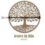 Imagem de Mandala Decorativa Árvore da Vida MDF Cru - Medida 30x30
