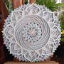 Imagem de Mandala Espiral Em Camadas Relevo Decoração 3d 29cm