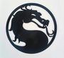 Imagem de mandala Mortal Kombat Gamer decorativo dragão MDF c/ fita dupla face decoração