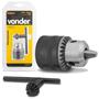 Imagem de Mandril 10mm 3/8 Polegadas 3/8 rosca 24 Fios UNF com Chave Vonder