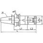 Imagem de mandril porta fresa bt30 22 mm