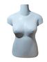 Imagem de Manequim feminino adulto (Busto plus size GG) na cor branco.