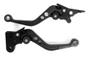 Imagem de Manete Esportiva Regulagem Factor 125 150 Ybr Xtz 125 Preta Freio Disco Par