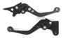 Imagem de Manete Esportiva Regulagem Factor 125 150 Ybr Xtz 125 Preta Freio Disco Par