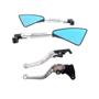 Imagem de Manete Esportivo Retrovisor Crosser Fazer Lander Factor Xtz