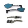 Imagem de Manete Esportivo Retrovisor Motocicleta CB300R CBX 200 CBX 250 Twister