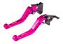 Imagem de Manete Esportivo Rosa Cg 150 A Disco Cb 250F Stark Race