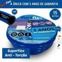 Imagem de Mangueira 15 Metros Azul Super Flexível - Kit Completo