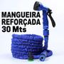 Imagem de Mangueira 30 metros Mágica Elástica Original Expansível Resistente - Jardim - Carro