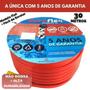 Imagem de Mangueira 30 Mts Laranja Chata Super Flexível - Kit Completo