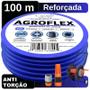 Imagem de Mangueira Agroflex 100 M + Carrinho Tramontina