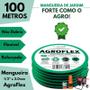 Imagem de Mangueira Agroflex 100 Mt Com Enrolador Tramontina