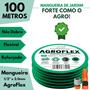 Imagem de Mangueira AgroFlex 100M com Kit Esg. + Engate Tramontina