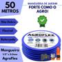 Imagem de Mangueira Agroflex 50 Metros + Suporte Tramontina