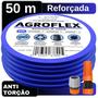 Imagem de Mangueira AgroFlex 50Mt com Kit Esguicho e Engate Tramontina