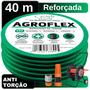 Imagem de Mangueira de Jardim AgroFlex 40Mt c/ Enrolador Tramontina