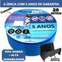 Mangueira de Jardim Azul Chata 20M + Suporte DuraFlex Imagem de Mangueira de Jardim Azul Chata 20M + Suporte DuraFlex