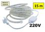 Imagem de Mangueira de LED 5050 Chata 15m com Conector Branco Quente (3000K) 11