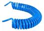 Imagem de Mangueira espiral de pu 8 x 10,0m azul p/ ar comprimido