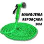 Imagem de Mangueira Irrigação Mágica Agua Jardim Carro Lava Jato Qualidade Premium 30 Metros Verde