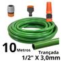 Imagem de Mangueira Jardim 1/2X3Mm 10Mt C/Engate E Esguicho Tramontina