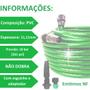 Imagem de Mangueira Jardim 30 Metros Flexivel Antitorção Trançada Reforçada Resistente Kit com Esguicho e Conector Tripla Camada Não Dobra Qualidade