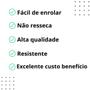 Imagem de Mangueira Jardim 30 Metros Grossa 1/2" Reforçada Resistente Flexivel com Esguicho Conector Kit Completo com Suporte de Parede Enrolador