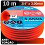 Imagem de Mangueira Jardim Resistente 10 M 3/4" x 3mm Laranja