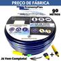 Imagem de Mangueira para Jardim EconomyFlex Siliconada Azul 90 Mts