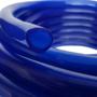 Imagem de Mangueira Para Jardim Siliconada Não Resseca Com Engate Zamak e Esguicho Hal Latão Resistente Azul 20m