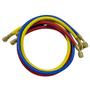 Imagem de Manifold Ar Cond Com Glicerina R22 R134 R410 Mangueira 90cm