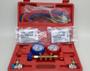 Imagem de Manifold automotivo tipi r12 / r22 / r404a / r134a com maleta e mangueira 2,4m