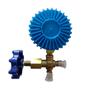 Imagem de Manifold Baixa 1 Via Simples 0/180 PSI Gás R22 / R134a / R404a / R407 